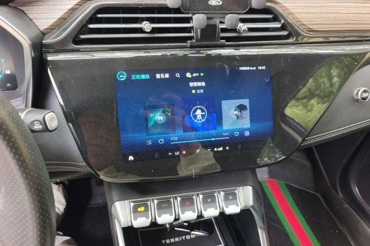 Used Ford Territory 2019 EcoBoost 145 CVT Prestige PLUS Model China VI Standard Audio And AC Panel