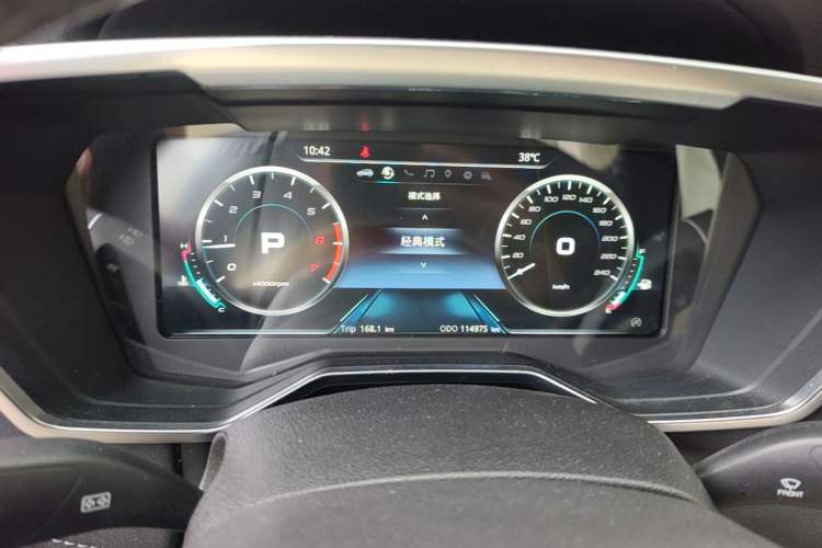 Used Ford Territory 2019 EcoBoost 145 CVT Prestige PLUS Model China VI Standard Instrument Cluster