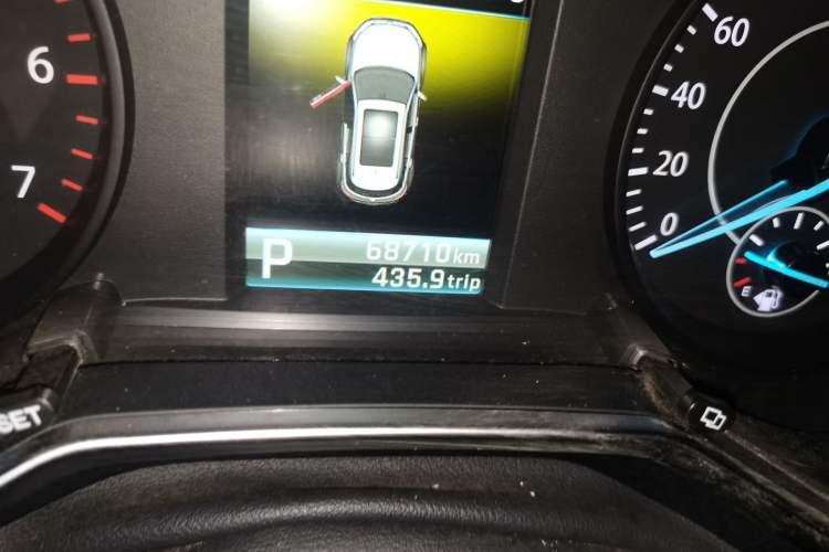 Used Ford Territory 2019 EcoBoost 145 CVT Platinum Edition China VI compliant Odometer Close Up