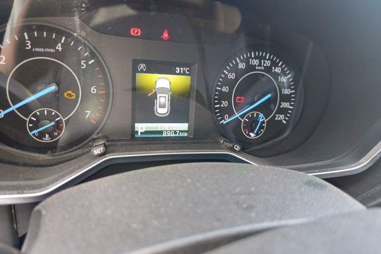 Used Ford Territory 2019 EcoBoost 145 CVT Platinum Edition China VI compliant Odometer Close Up