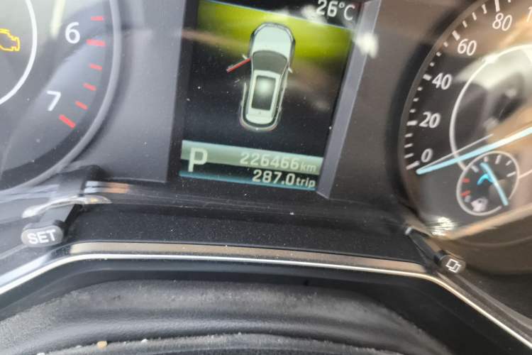 Used Ford Territory 2019 EcoBoost 145 CVT Platinum Edition China VI compliant Odometer Close Up