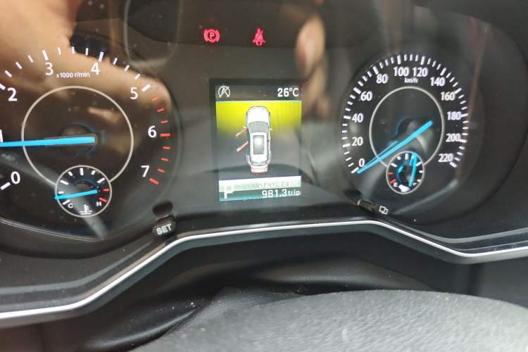 Used Ford Territory 2019 EcoBoost 145 CVT Platinum Edition China VI compliant Odometer Close Up