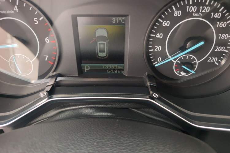 Used Ford Territory 2019 EcoBoost 145 CVT Platinum Edition China VI compliant Odometer Close Up