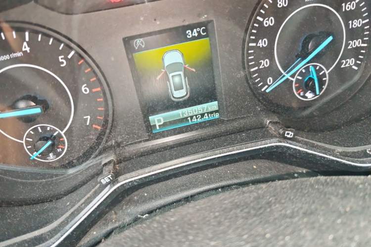 Used Ford Territory 2019 EcoBoost 145 CVT Platinum Edition China VI compliant Odometer Close Up