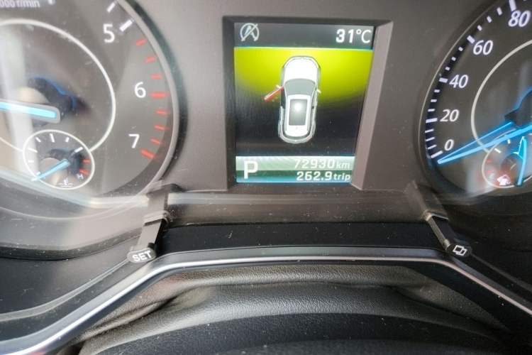 Used Ford Territory 2019 EcoBoost 145 CVT Platinum Edition China VI compliant Odometer Close Up