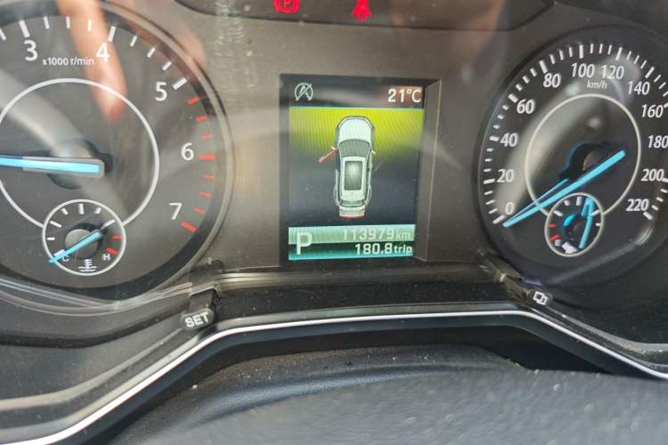 Used Ford Territory 2019 EcoBoost 145 CVT Platinum Edition China VI compliant Odometer Close Up