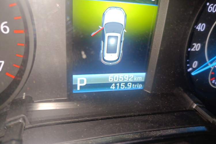 Used Ford Territory 2019 EcoBoost 145 CVT Platinum Edition China VI compliant Odometer Close Up
