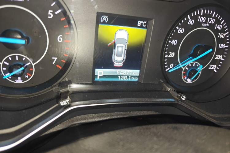 Used Ford Territory 2019 EcoBoost 145 CVT Platinum Edition China VI compliant Odometer Close Up