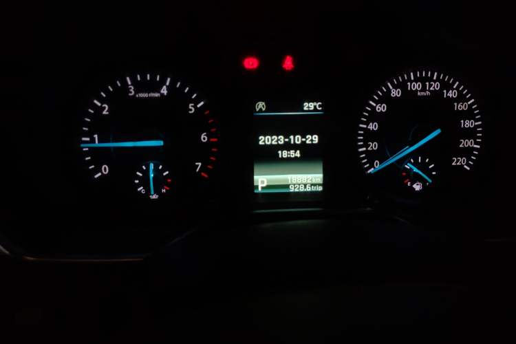 Used Ford Territory 2019 EcoBoost 145 CVT Platinum Edition China VI compliant Odometer Close Up