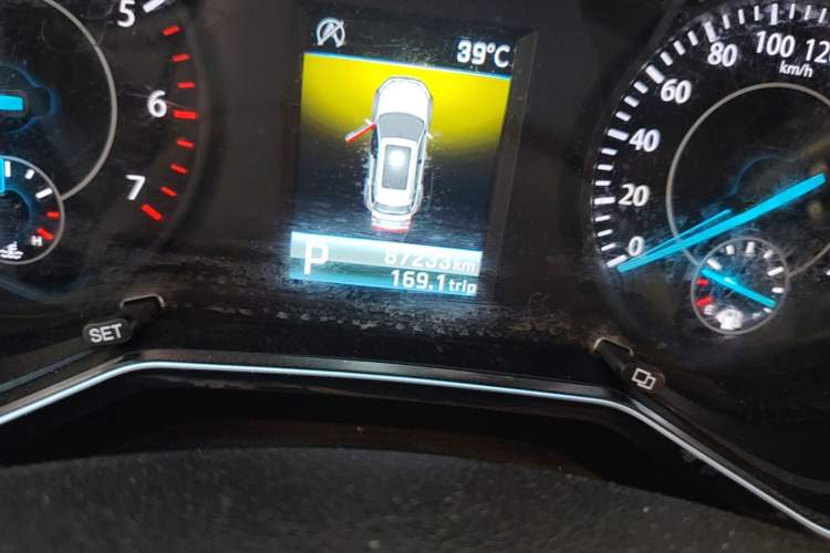 Used Ford Territory 2019 EcoBoost 145 CVT Platinum Edition China VI compliant Odometer Close Up