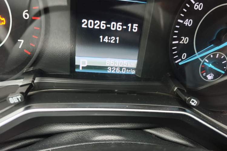 Used Ford Territory 2019 EcoBoost 145 CVT Platinum Edition China VI compliant Odometer Close Up