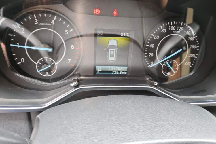 Used Ford Territory 2019 EcoBoost 145 CVT Platinum Edition China VI compliant Odometer Close Up