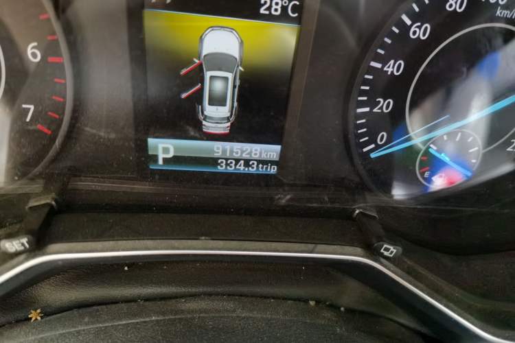 Used Ford Territory 2019 EcoBoost 145 CVT Platinum Edition China VI compliant Odometer Close Up
