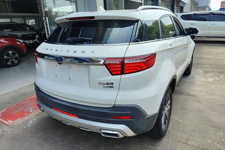 Used Ford Territory 2019 EcoBoost 145 CVT Platinum Edition China VI compliant Rear Right 45 Deg
