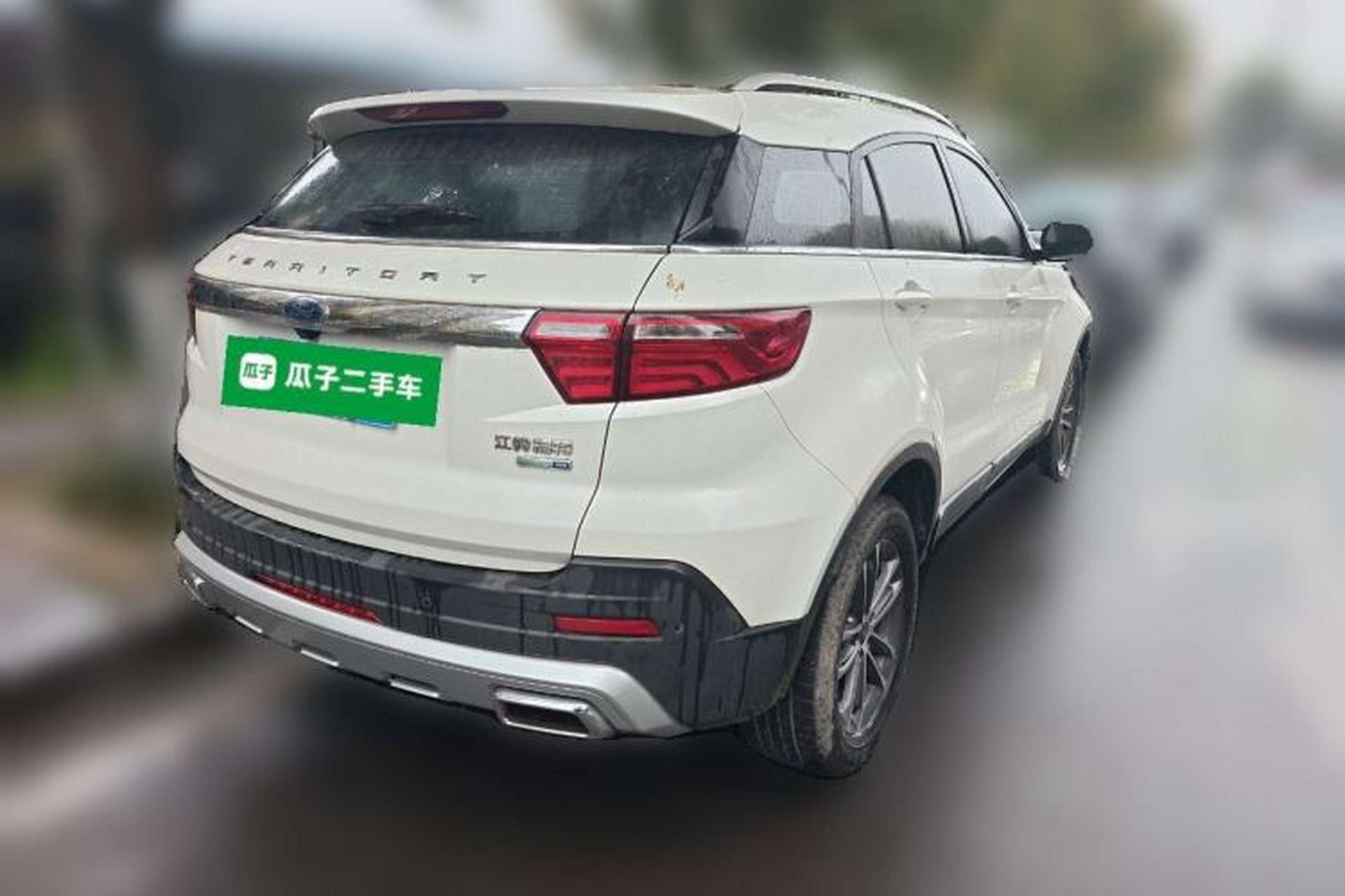 Used Ford Territory 2019 EcoBoost 145 CVT Platinum Edition China VI compliant Rear Right 45 Deg