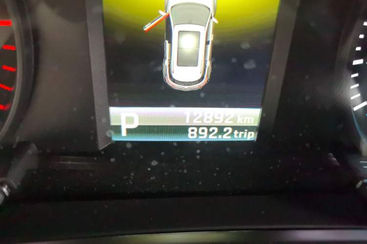 Used Ford Territory 2020 Lingjie S EcoBoost 145 CVT Platinum Edition Odometer Close Up