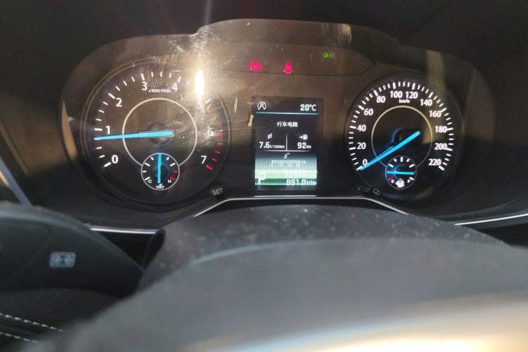Used Ford Territory 2020 Lingjie S EcoBoost 145 CVT Platinum Edition Odometer Close Up