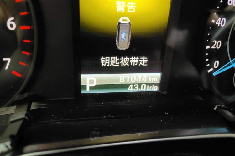 Used Ford Territory 2020 Lingjie S EcoBoost 145 CVT Platinum Edition Odometer Close Up