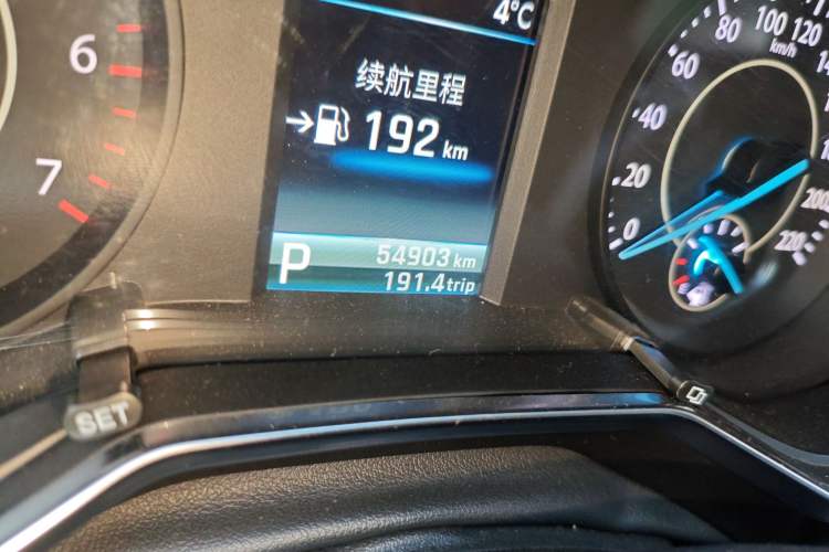 Used Ford Territory 2020 Lingjie S EcoBoost 145 CVT Platinum Edition Odometer Close Up