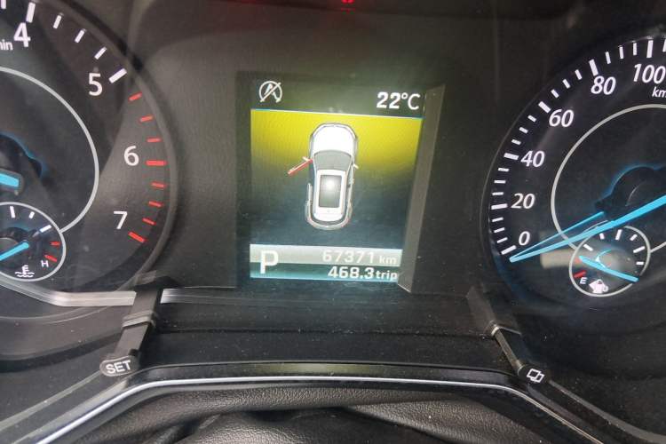 Used Ford Territory 2020 Lingjie S EcoBoost 145 CVT Platinum Edition Odometer Close Up