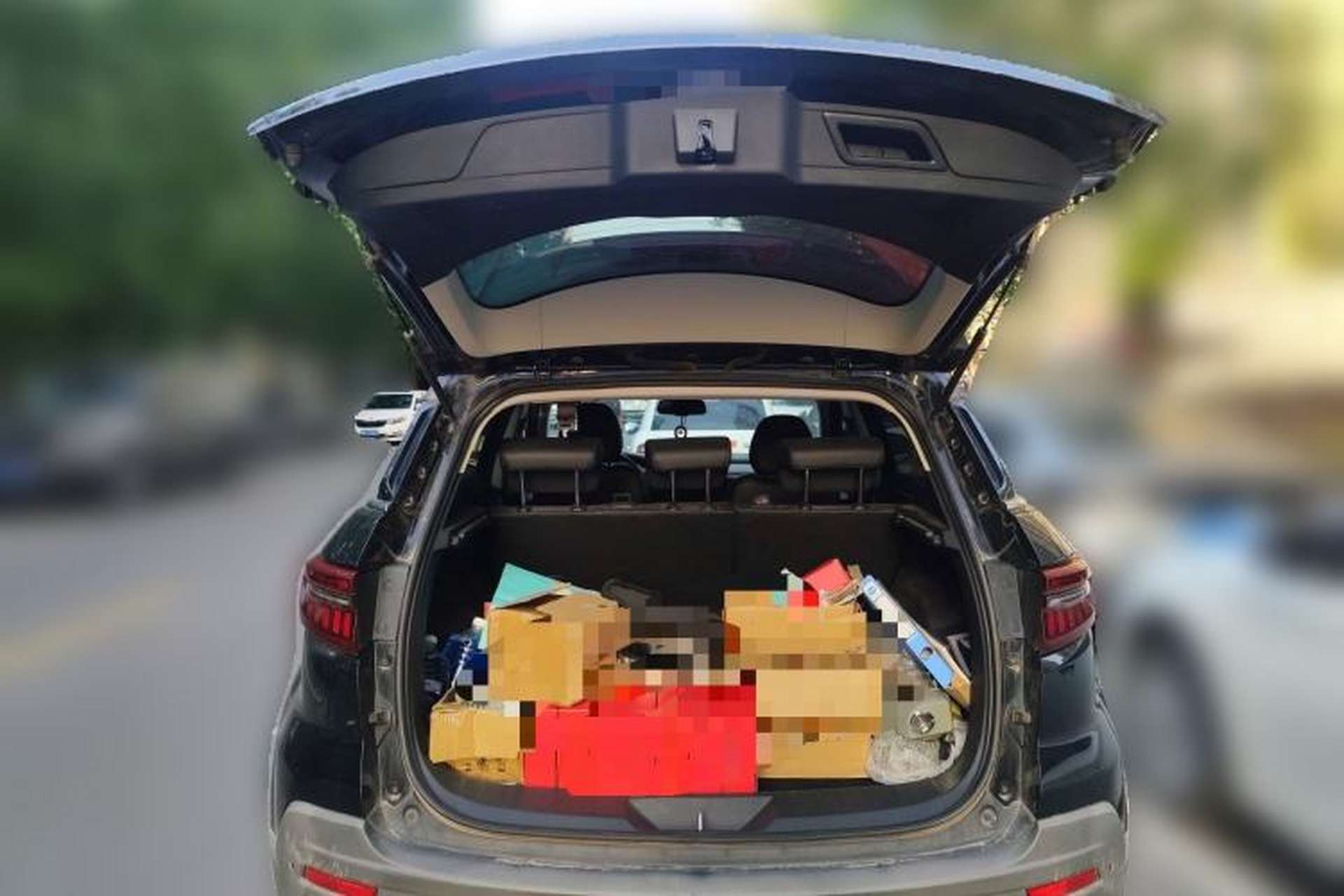 Used Ford Territory 2020 Lingjie S EcoBoost 145 CVT Platinum Edition Trunk
