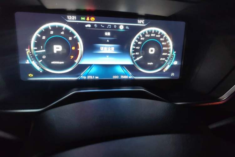 Used Ford Territory 2020 Lingjie S EcoBoost 145 CVT 48V Zunling Type PLUS Odometer Close Up