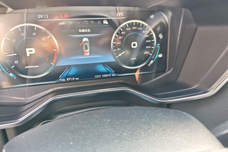Used Ford Territory 2020 Lingjie S EcoBoost 145 CVT 48V Zunling Type PLUS Odometer Close Up