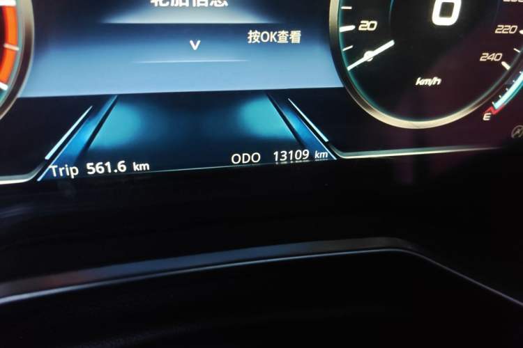 Used Ford Territory 2020 Lingjie S EcoBoost 145 CVT Zunling Edition Odometer Close Up