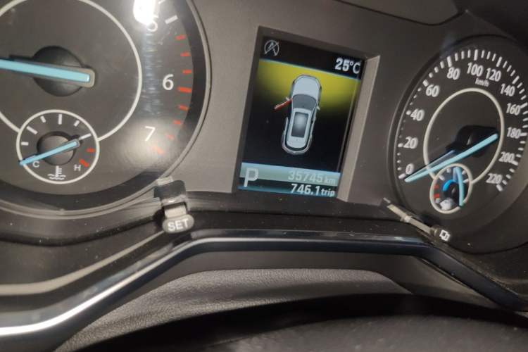 Used Ford Territory 2020 Lingjie S EcoBoost 145 CVT Platinum Edition Odometer Close Up