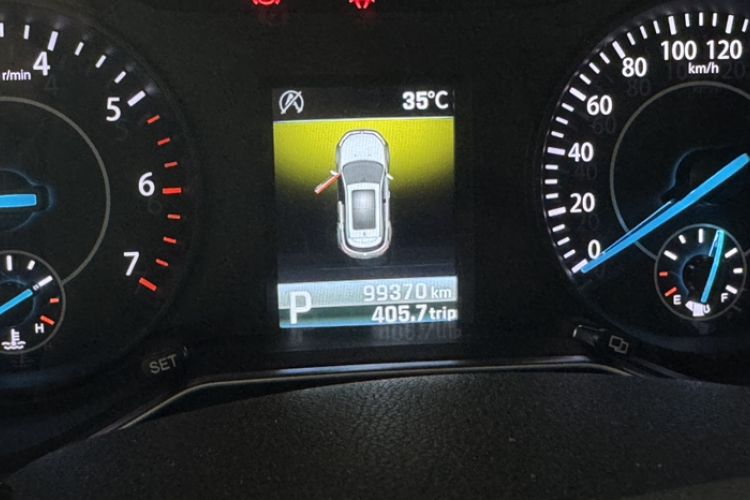 Used Ford Territory 2020 Lingjie S EcoBoost 145 CVT Platinum Edition Odometer Close Up