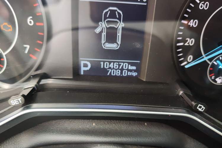 Used Ford Territory 2020 Lingjie S EcoBoost 145 CVT Elite Model Odometer Close Up