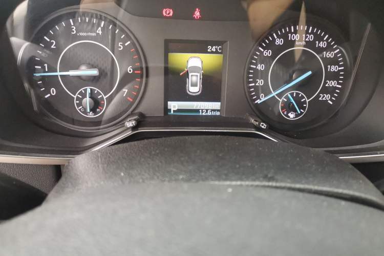 Used Ford Territory 2020 Lingjie S EcoBoost 145 CVT Platinum Edition Odometer Close Up