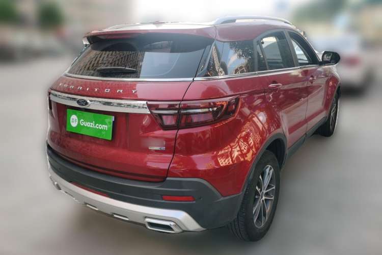 Used Ford Territory 2020 Lingjie S EcoBoost 145 CVT Platinum Edition Rear Right 45 Deg