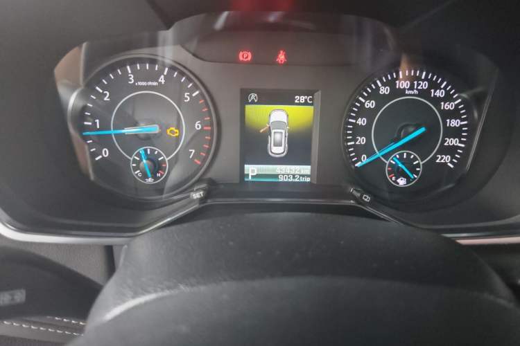Used Ford Territory 2020 Lingjie S EcoBoost 145 CVT Platinum Edition Odometer Close Up
