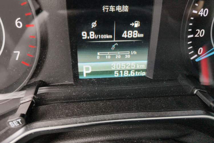 Used Ford Territory 2020 Lingjie S EcoBoost 145 CVT Platinum Edition Odometer Close Up