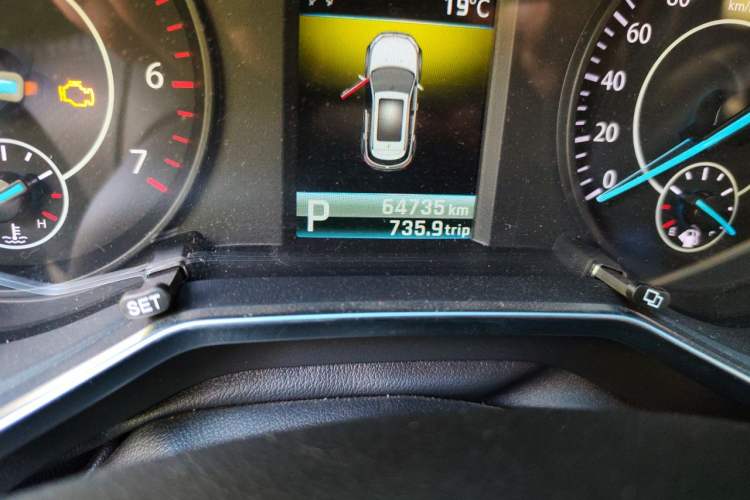 Used Ford Territory 2020 Lingjie S EcoBoost 145 CVT Platinum Edition Odometer Close Up