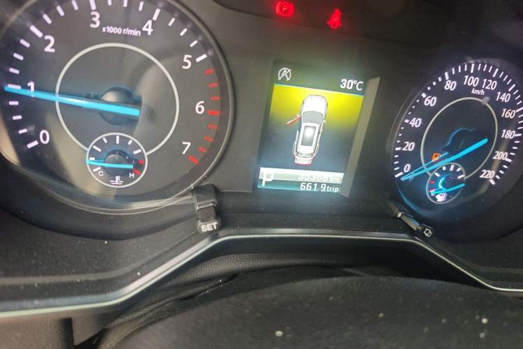 Used Ford Territory 2020 Lingjie S EcoBoost 145 CVT Platinum Edition Odometer Close Up