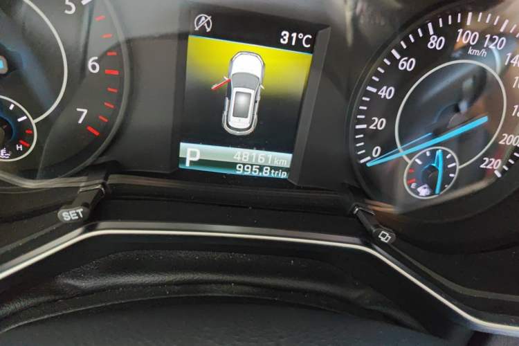 Used Ford Territory 2020 Lingjie S EcoBoost 145 CVT Platinum Edition Odometer Close Up