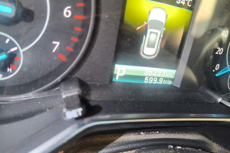 Used Ford Territory 2020 Lingjie S EcoBoost 145 CVT Platinum Edition Odometer Close Up