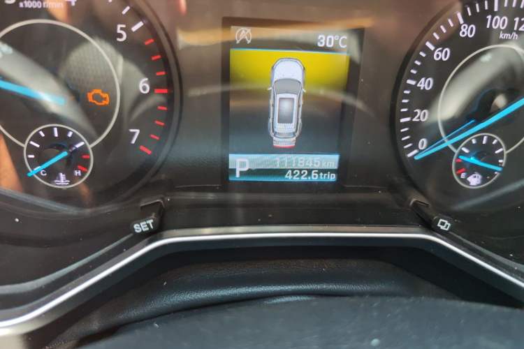 Used Ford Territory 2020 Lingjie S EcoBoost 145 CVT Platinum Edition Odometer Close Up