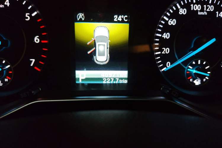 Used Ford Territory 2020 Lingjie S EcoBoost 145 CVT Platinum Edition Odometer Close Up