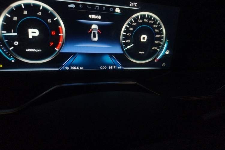 Used Ford Territory 2020 Lingjie S EcoBoost 145 CVT Zunling Edition Odometer Close Up