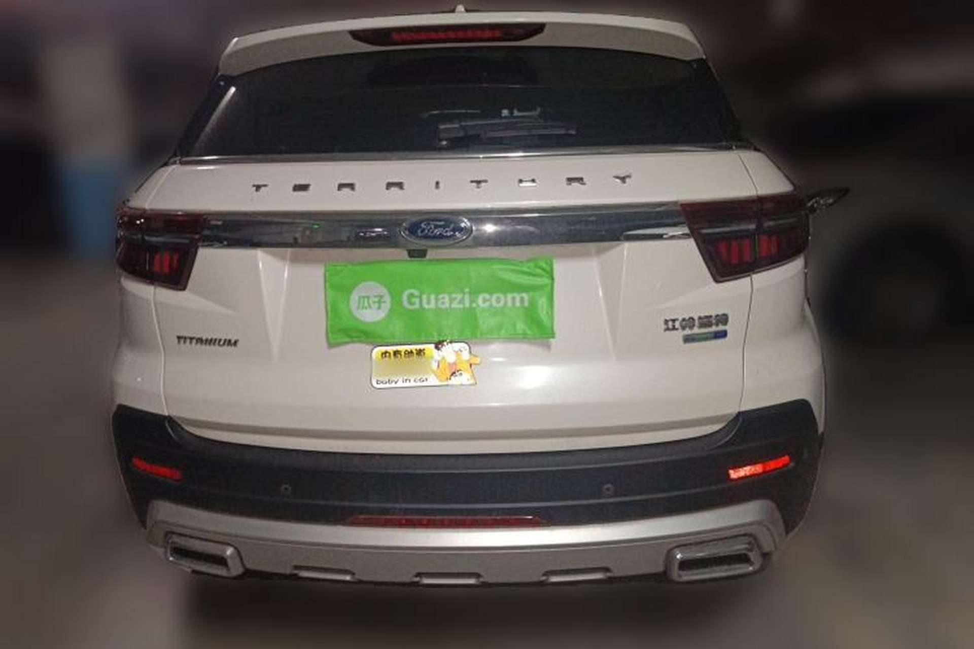 Used Ford Territory 2020 Lingjie S EcoBoost 145 CVT Zunling Edition Rear