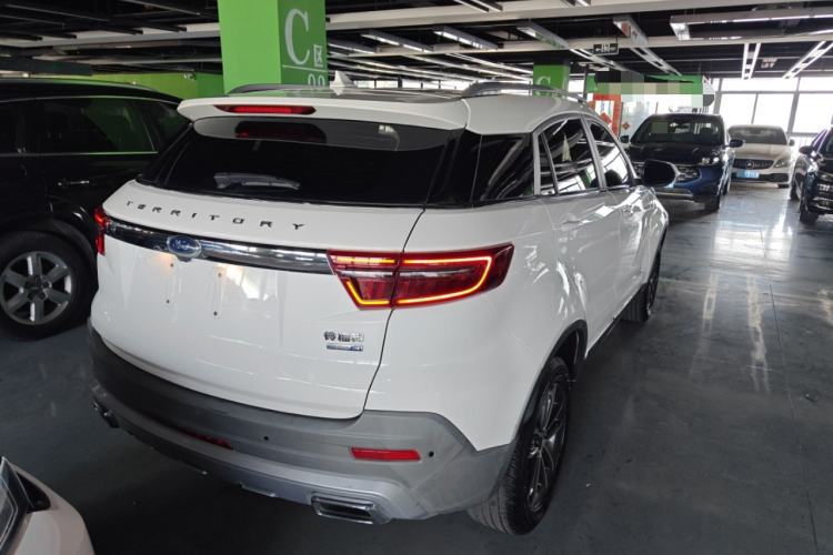 Used Ford Territory 2020 Lingjie S EcoBoost 145 CVT Platinum Edition Rear Right 45 Deg