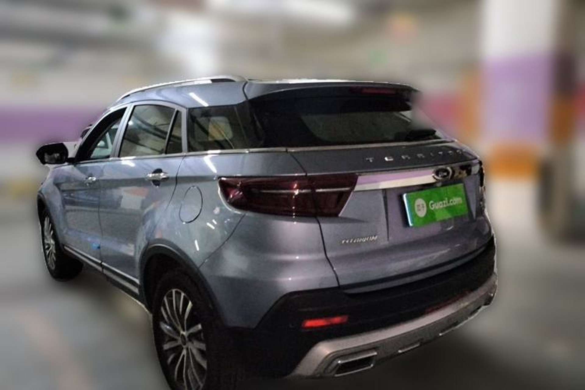 Used Ford Territory 2021 Lingjie S EcoBoost 145 CVT Smart Hybrid Model Rear Left 45 Deg