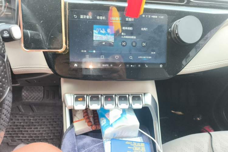 Used Ford Territory EV 2020 YAO LING Model Audio And AC Panel