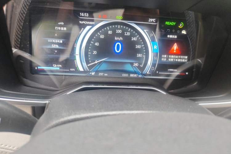 Used Ford Territory EV 2020 YAO LING Model Odometer Close Up