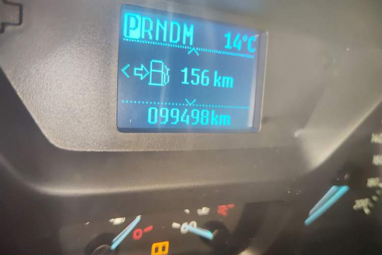 Used Ford Tourneo Custom 2017 2.0T Automatic Elite Edition Odometer Close Up
