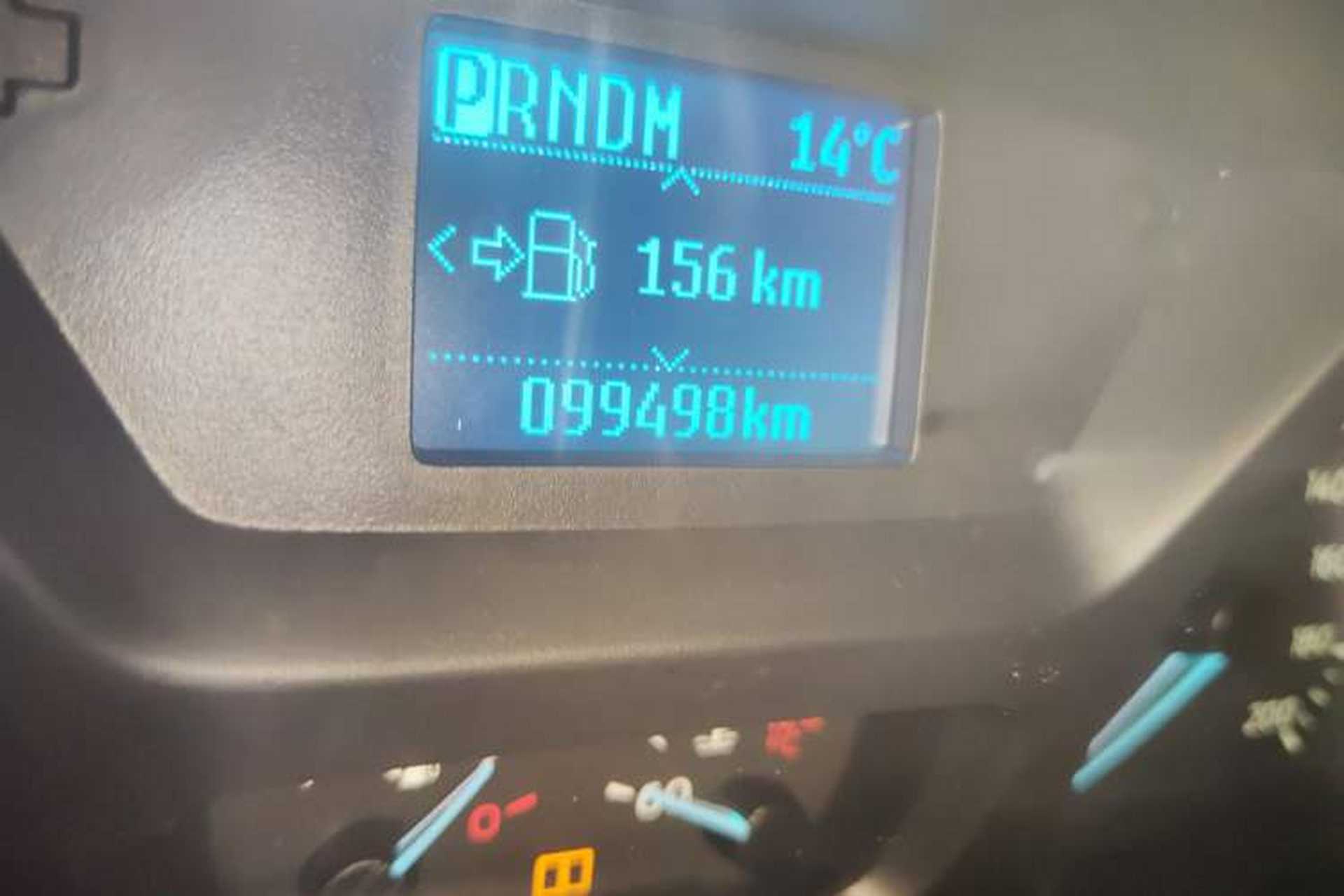 Used Ford Tourneo Custom 2017 2.0T Automatic Elite Edition Odometer Close Up