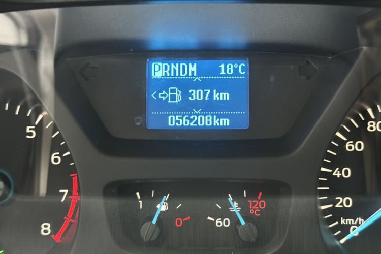 Used Ford Tourneo Custom 2017 2.0T Automatic Elite Edition Odometer Close Up